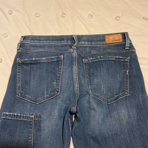 Express mid rise denim jeans - Picture 3 of 4